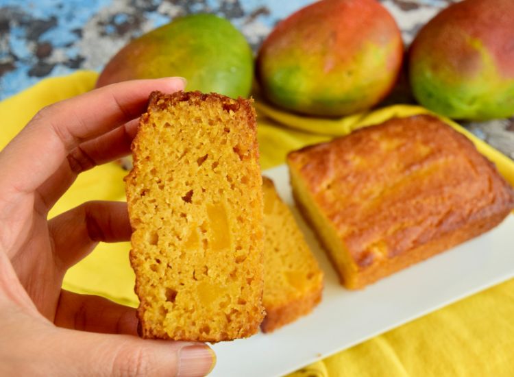 Cake à la mangue moelleux – Recette